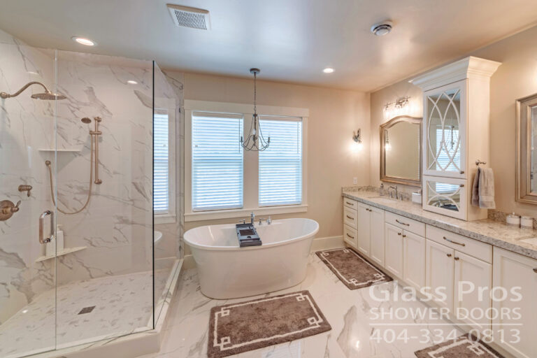 Frameless Shower Glass Doors | Custom Frameless Shower Installation
