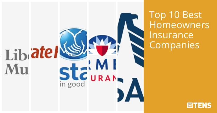 Top 10 Best Homeowners Insurance Companies - TheTopTens